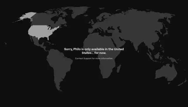philo.com homepage screenshot