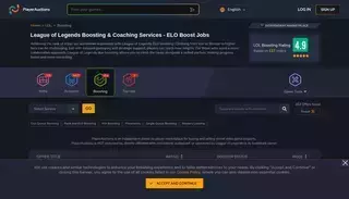 Player Auctions ELO Boost | LOL Coaching & Boosting Services | PlayerAuctions