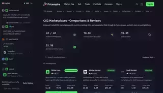 Price Mpire CS2 Marketplaces - Reviews & Compare Major Skin Trading Sites | Pricempire