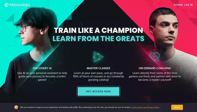proguides.com homepage screenshot