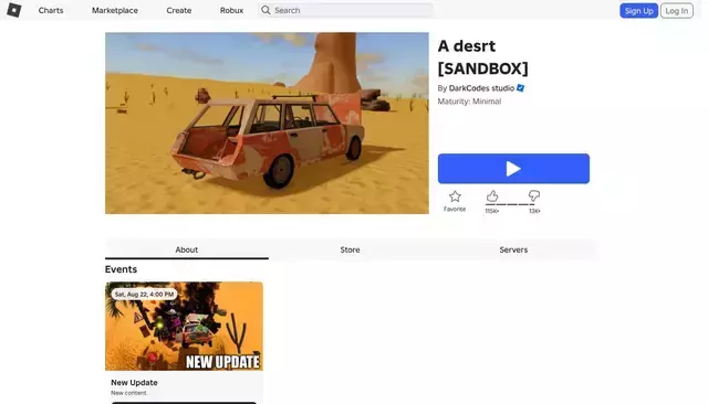 roblox.com homepage screenshot