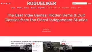 Roguelike R The Best Indie Games: Hidden Gems & Cult Classics from the Finest Independent Studios - Rogueliker