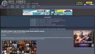 Rpg Codex The RPG Codex's Top 70 PC RPGs (And Some Hidden Gems) :: rpg codex > doesn't scale to your level