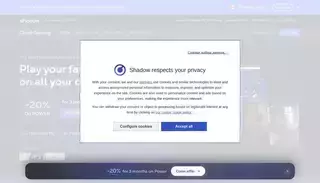 Shadow Shadow PC Cloud Gaming - Your Windows PC in the Cloud
