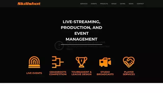 skillshot.com homepage screenshot