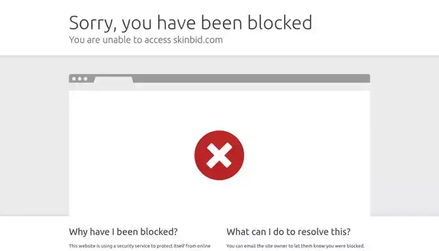 skinbid.com homepage screenshot