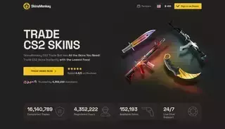 Skins Monkey Trade CS2 (CSGO) Skins ⭐️ Best CS2 (CSGO) Trading Site & Trade Bot — SkinsMonkey