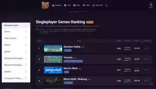 Steam 250 Top Singleplayer Games on Steam – Steam 250