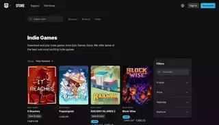 Epic Games Indie Games | Download The Best Indie PC Games - Epic Games