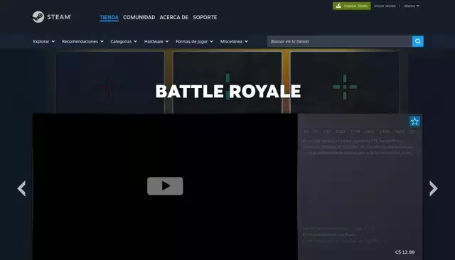 store.steampowered.com homepage screenshot