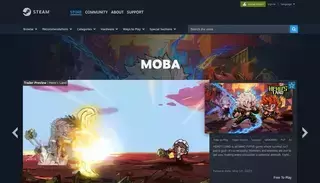 Steam Powered MOBA