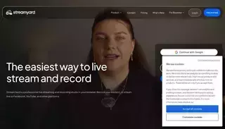 Stream Yard StreamYard: Easiest Live Streaming and Recording Software