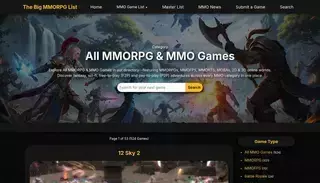 The Big Mmorpg List All MMORPG & MMO Games Games - The Big MMORPG List