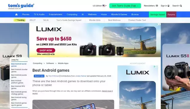 tomsguide.com homepage screenshot