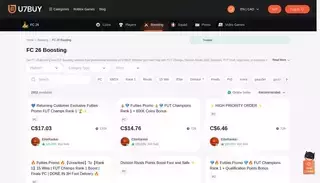 U7buy FC 26 Boosting Service | Professional FUT Boosters | U7BUY
