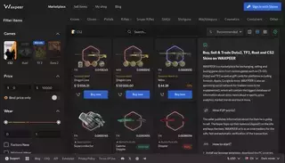 Wax Peer WAXPEER - Buy & Sell CS2 (CSGO) Skins | Best Prices