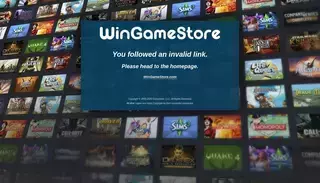 Win Gamestore WinGameStore - Location Not Found 404