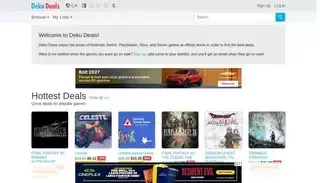 Deku Deals Deku Deals - Nintendo Switch price tracking and wishlist notifications