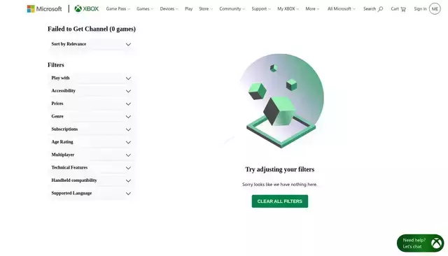 xbox.com homepage screenshot