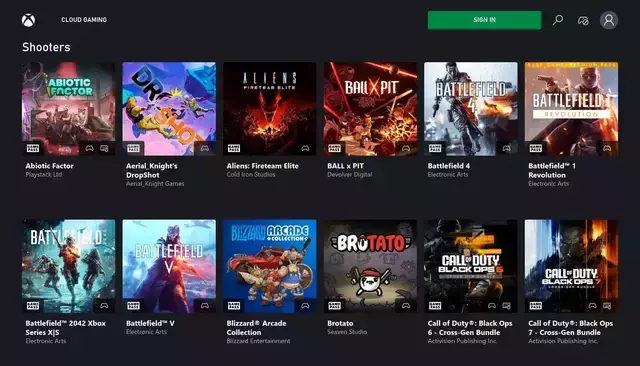 xbox.com homepage screenshot